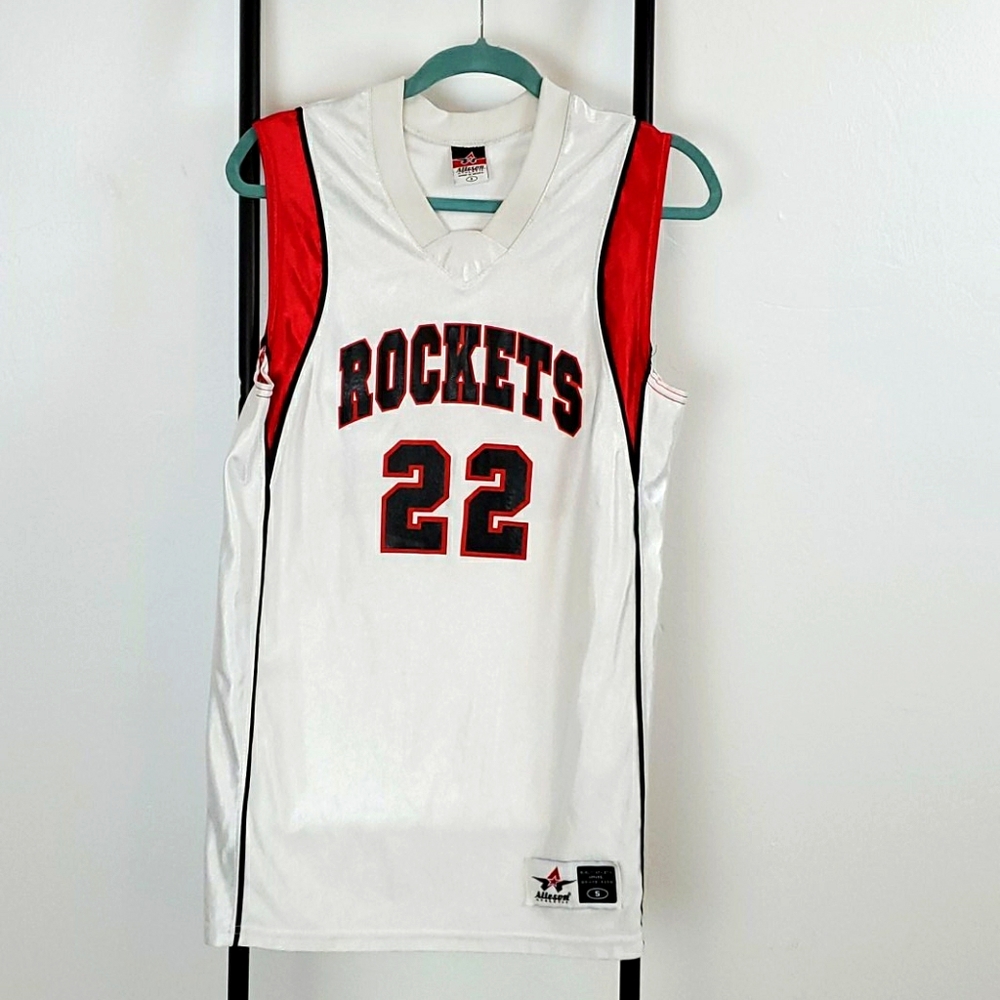 Alleson Athletic basketball Jersey Mesh Men size S Vintage Y2K